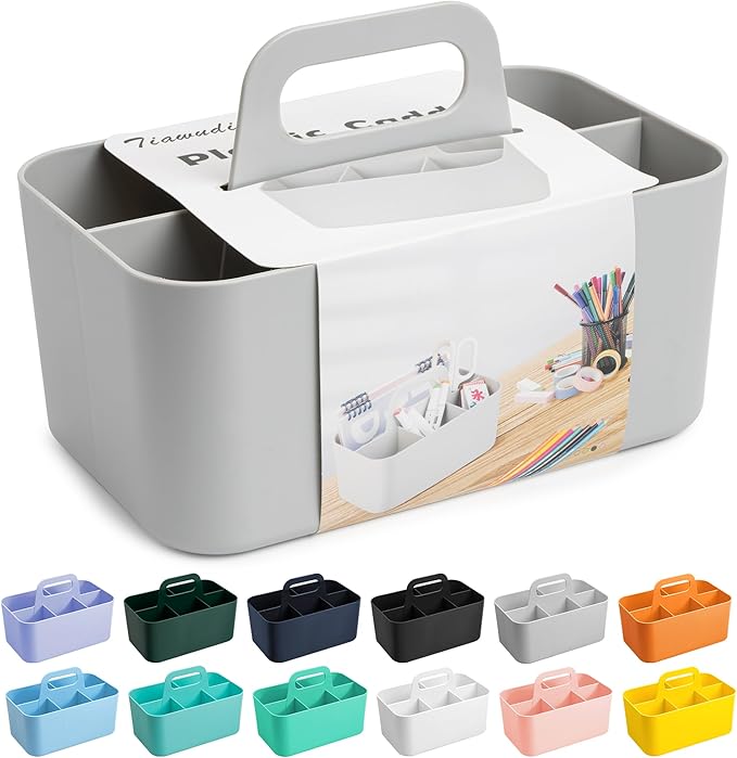Tiawudi Multipurpose Caddy Organizer, Plastic Caddy by Tiawudi
