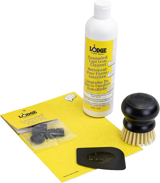 Lodge Enameled Cast Iron & Ceramic Stoneware Cleaner Care Kit by Lodge
