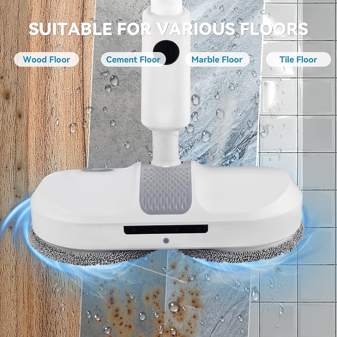 Cordless Electric Mop, Dual Motor Powerful Spin, Cordless Mop - Image 5