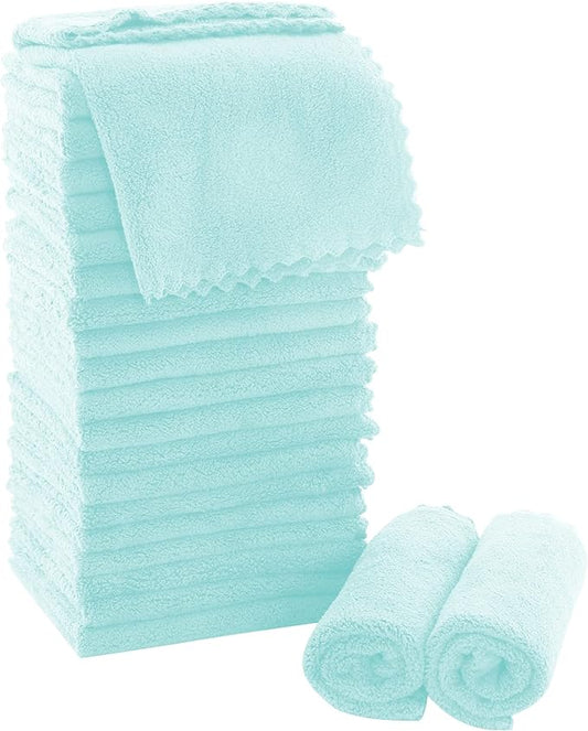 MOONQUEEN Ultra Soft Premium Washcloths Set by MOONQUEEN