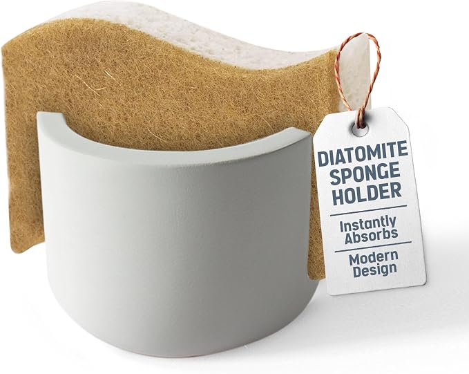 MOPHONICHOME Sponge Holder, Stone Sponge Holder by MophonicLifestyle