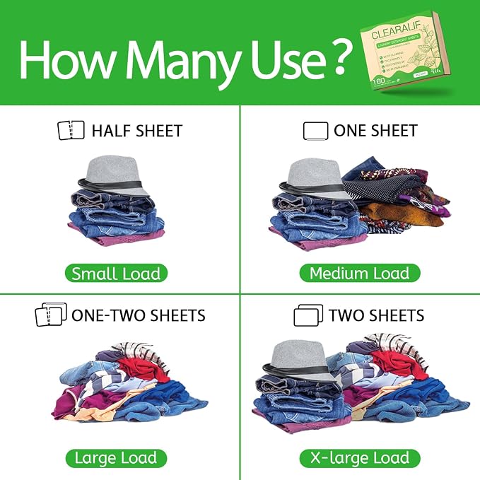 Laundry Detergent Sheets Up to 160 Loads, Wild Mint - Image 5