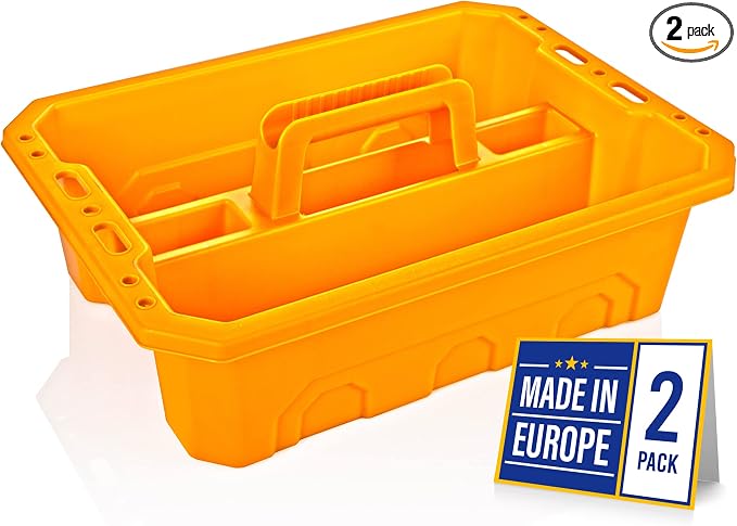 CANOPUS Storage Tray Tote with Functional Holes by CANOPUS