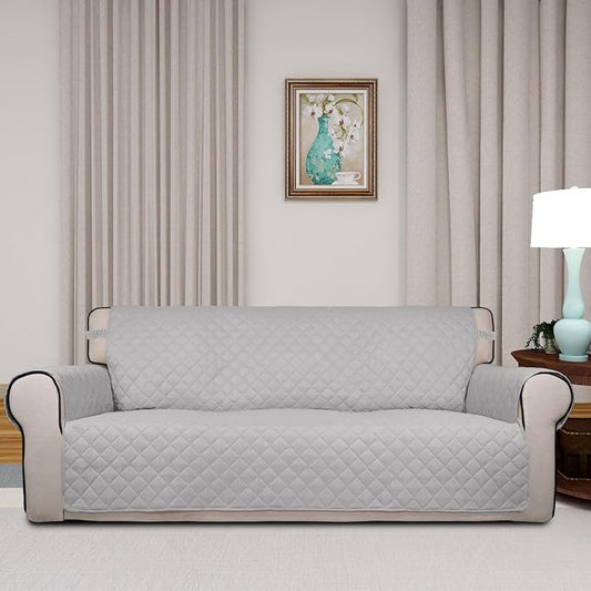 PureFit Reversible Quilted Sofa Cover, Water Resistant Slipcover Furniture - Image 2