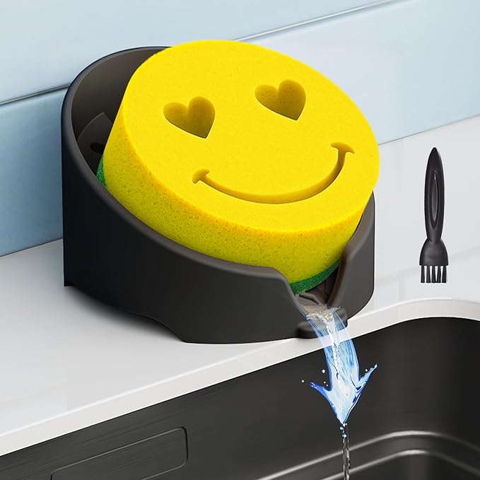 NiHome Silicone Sponge Holder Compatible by NiHome