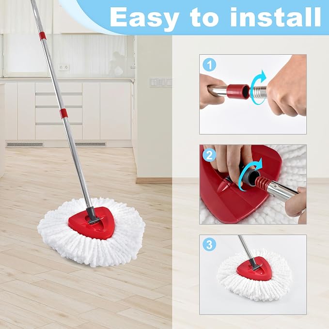Mop Handle for Ocedar, Spin Mop Replacement Handle Compatible - Image 5