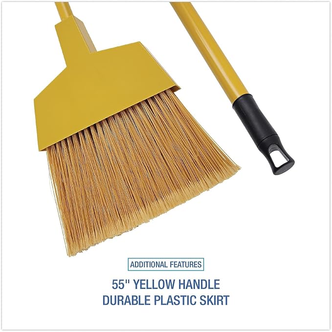 Boardwalk Corn Fiber Angled-Head Lobby Brooms - Image 3