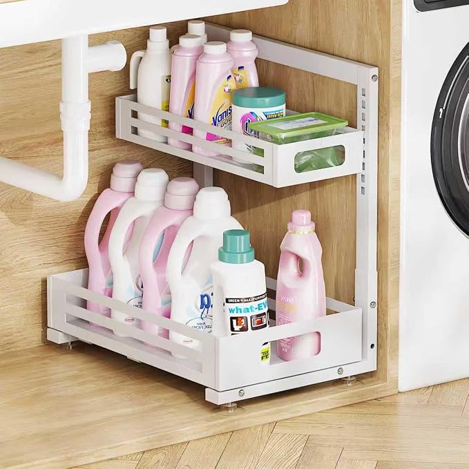 1 Pack Under Sink Organizer, Pull Out Cabinet Organizer by UnderSinkOrganizer