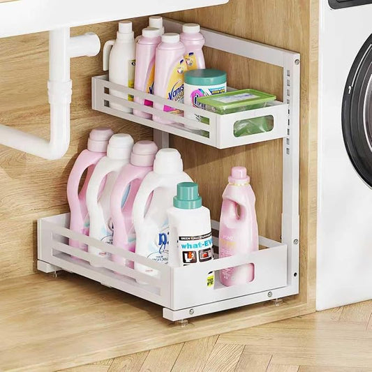 1 Pack Under Sink Organizer, Pull Out Cabinet Organizer by UnderSinkOrganizer