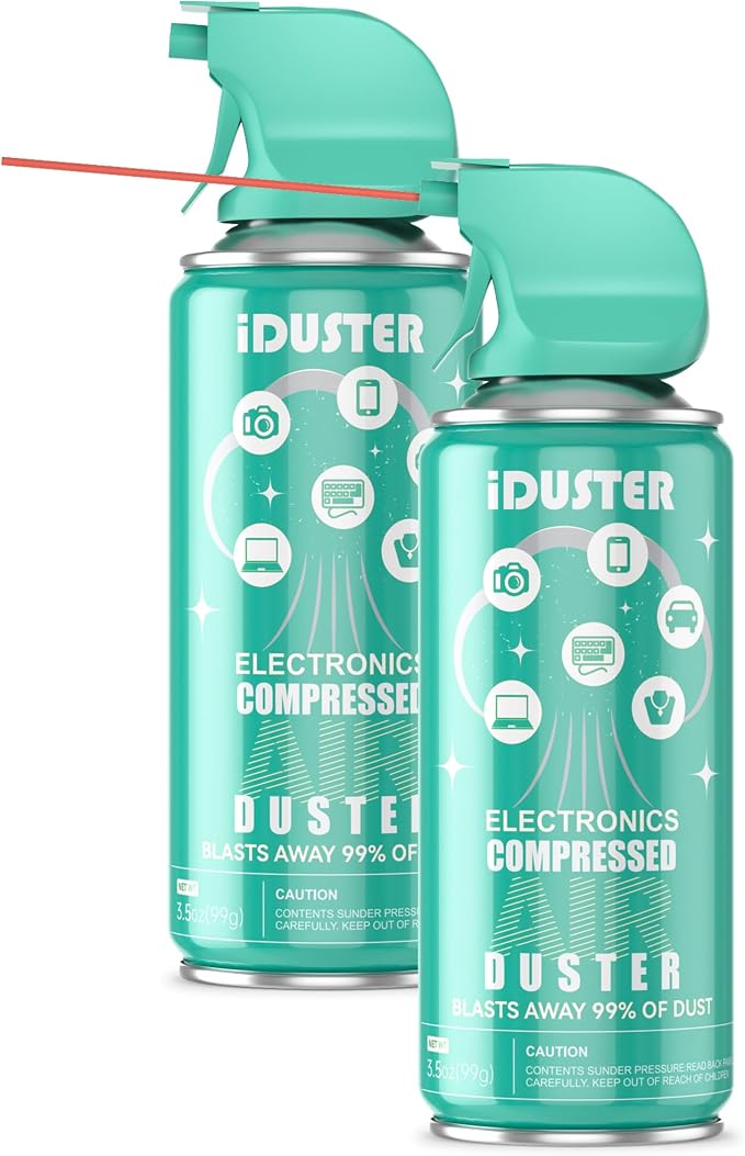 Compressed Canned Air Duster for Computer by iDuster