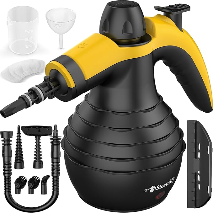 Pressurized Deep Cleaning Steam Cleaner, Powerful Handheld Steam Cleaner by SIMPLIFYYOUSTEAMCLENING