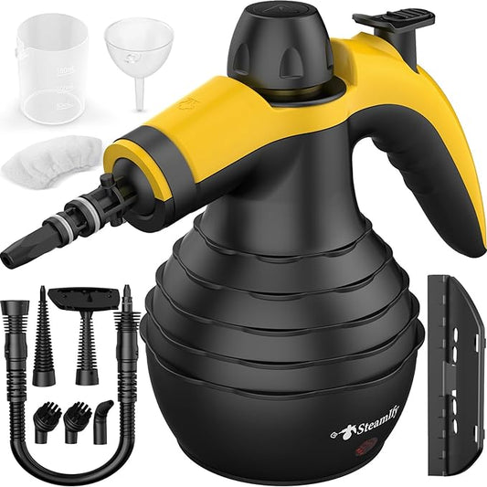 Pressurized Deep Cleaning Steam Cleaner, Powerful Handheld Steam Cleaner by SIMPLIFYYOUSTEAMCLENING