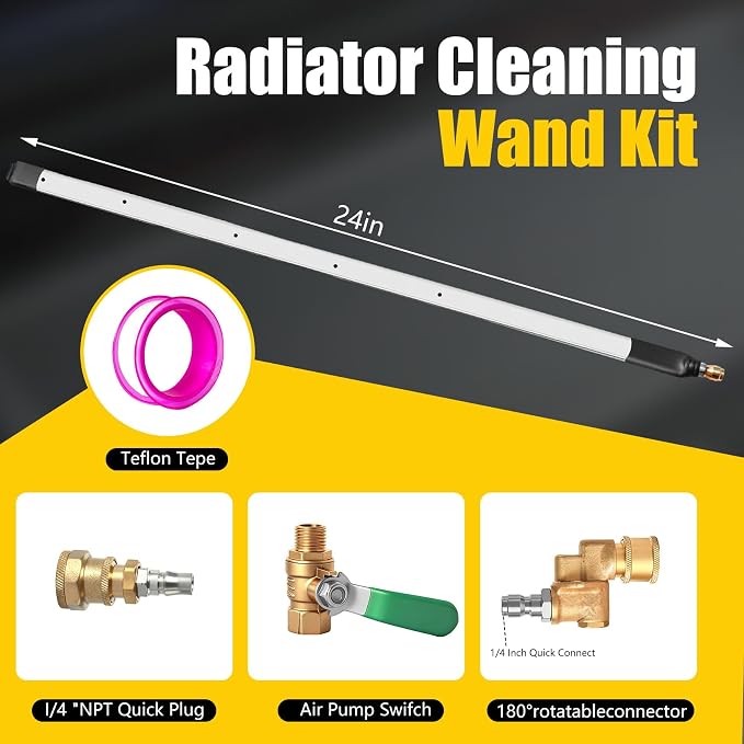 24” Radiator Cleaning Wand - Image 2