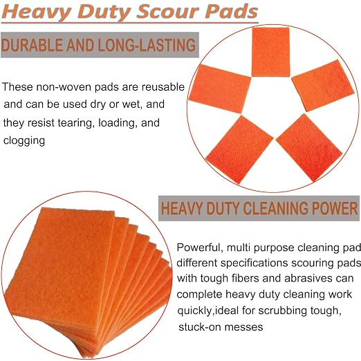 10 Pack 6 x 9 Inch 1500 Grit General Purpose Scuff Pads - Image 4