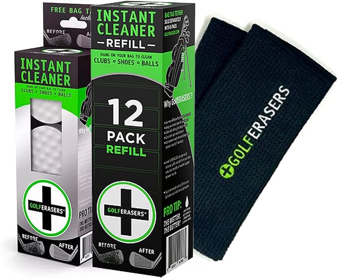 Instant Golf Eraser, Premium Dual-Sided Sponge by GolfERASERS
