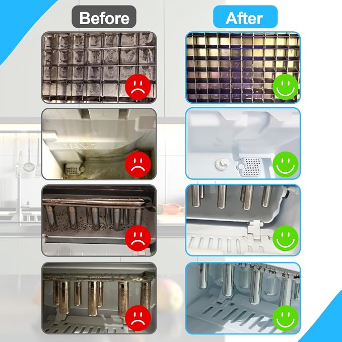 XANGNIER Ice Machine Cleaner Brush Kits, Countertop Ice Maker Cleaning Tools - Image 2