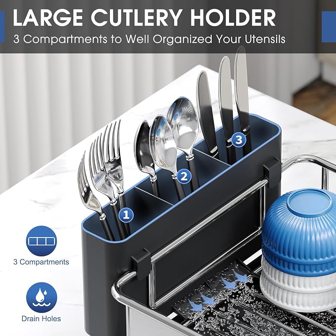 Stainless Steel Dish Drying Rack - Image 4