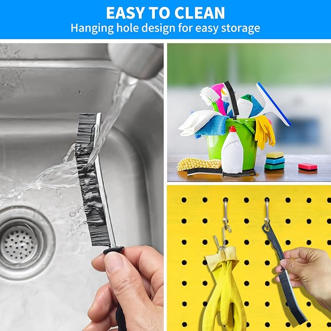 4TH Multi-Purpose Hard Bristle Crevice Cleaning Brush -Deep Reach Gap Cleaning - Image 8
