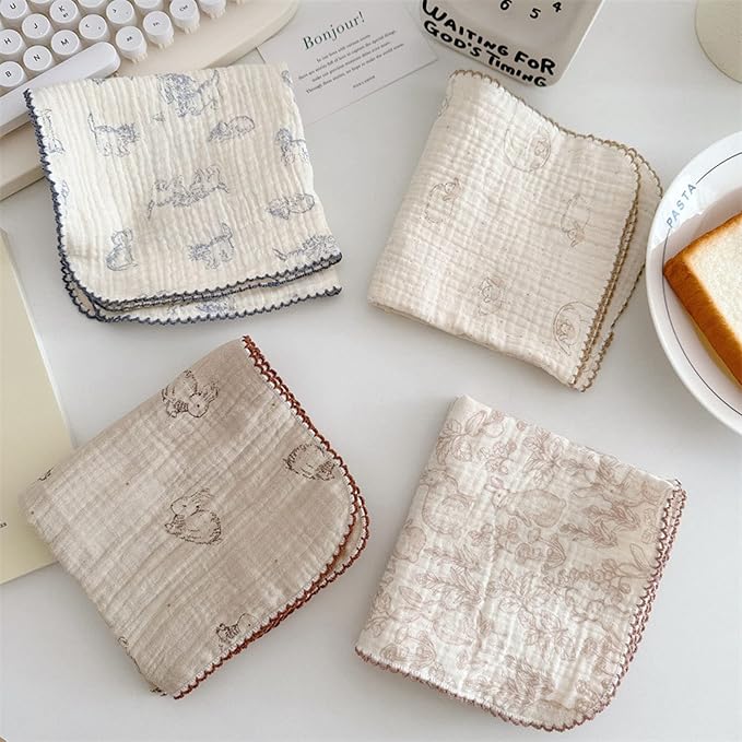 BuLuTu 100% Cotton Muslin Kitchen Towels - Image 5