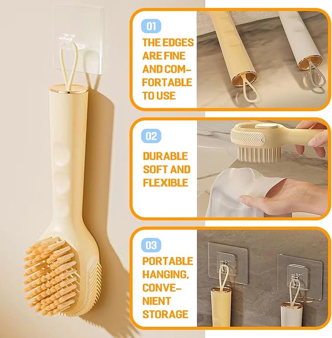 Soap Dispenser Scrub Shoe Brushes - Image 4