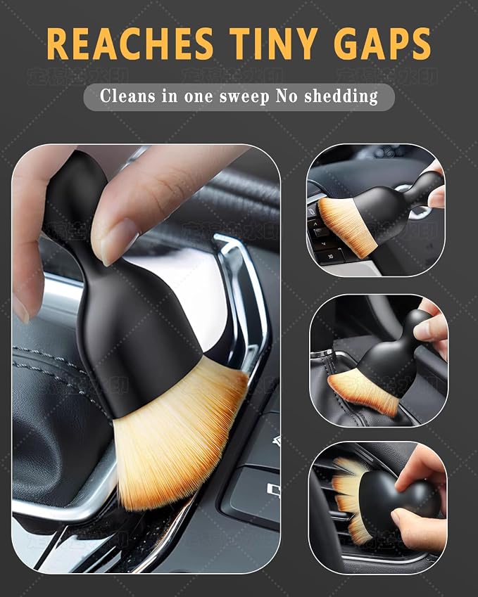 3PCS Car Interior Detailing Kit - Image 4