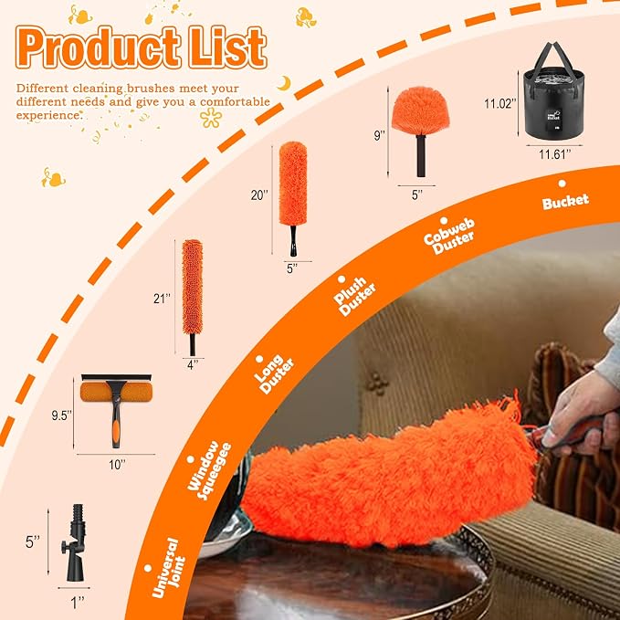 30FT High Reach Duster Cleaning Kit - Image 2