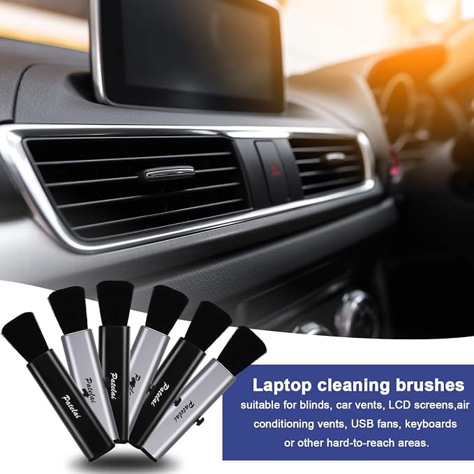 6 Pieces Portable Laptop Cleaning Brush Electronic Cleaning Brush Swipe - Image 6