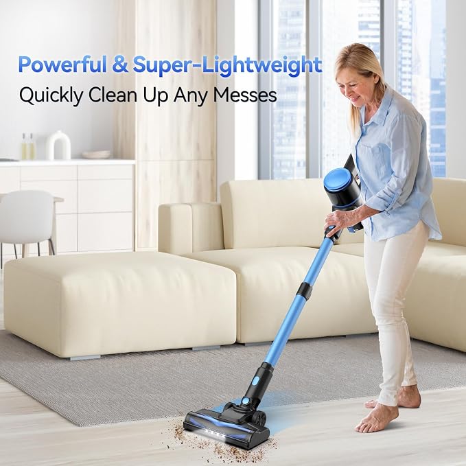 N8 Cordless Vacuum Cleaner, Lightweight Stick Vacuum - Image 2