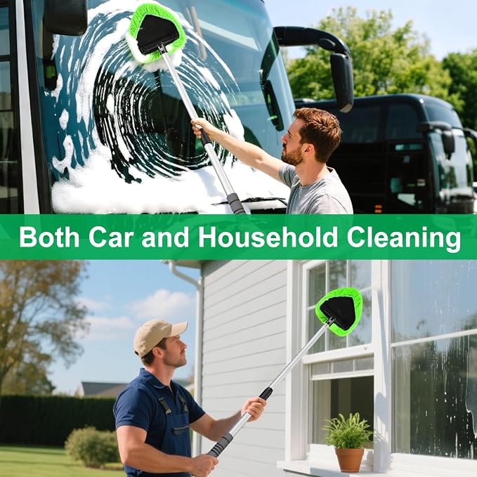 XINDELL 29-inch Windshield Cleaner Tool – Car Interior Window Cleaning Kit - Image 5