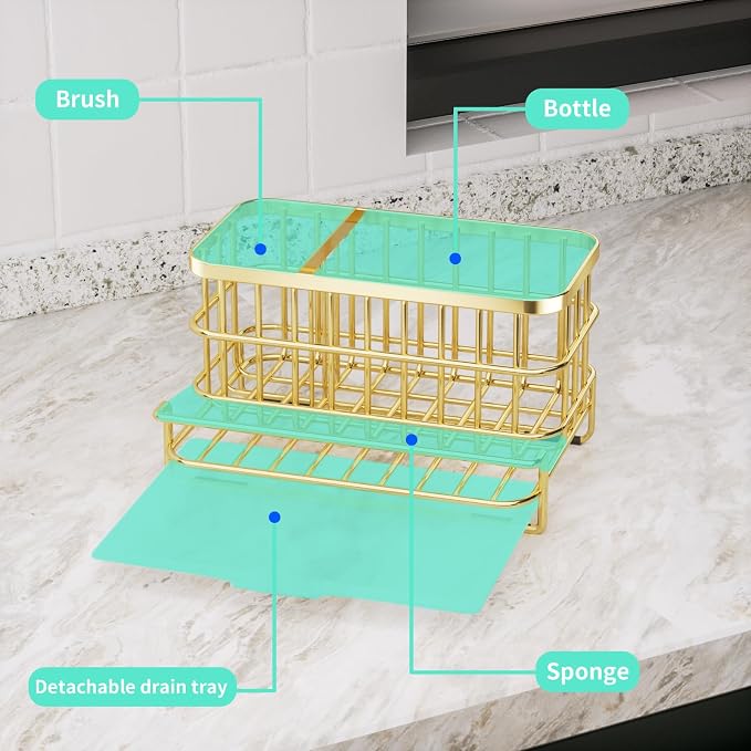 HapiRm Multifunctional Kitchen Sink Organizer - Image 6