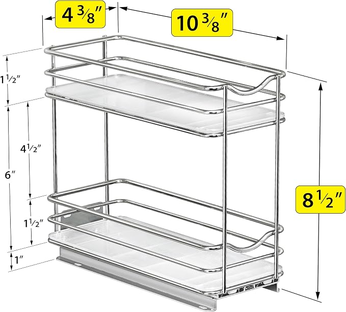 LYNK PROFESSIONAL® Pull Out Spice Rack Organizer - Image 5
