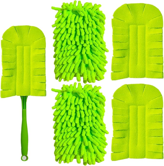 4Pack Reusable Duster Compatible by Cleanwithoutthehassle
