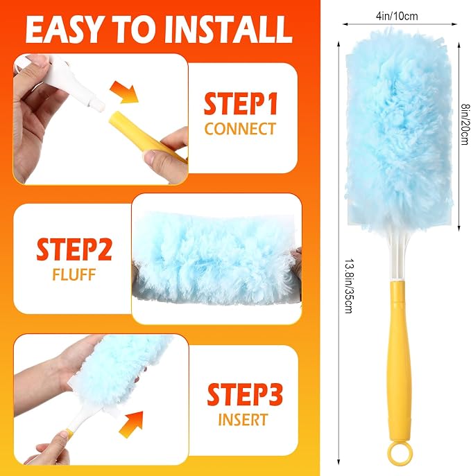 Honeydak 120 Pack Heavy Duty Duster Refills - Image 3