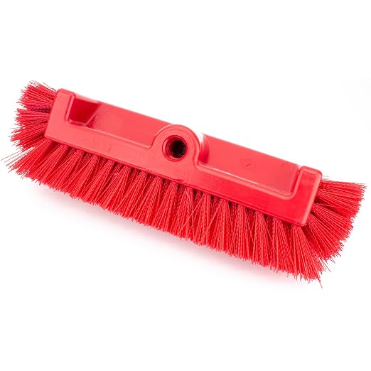 SPARTA Multi-Level Tile Scrub Brush 12" Wide Brush Head, Heavy-Duty Tile - Image 2