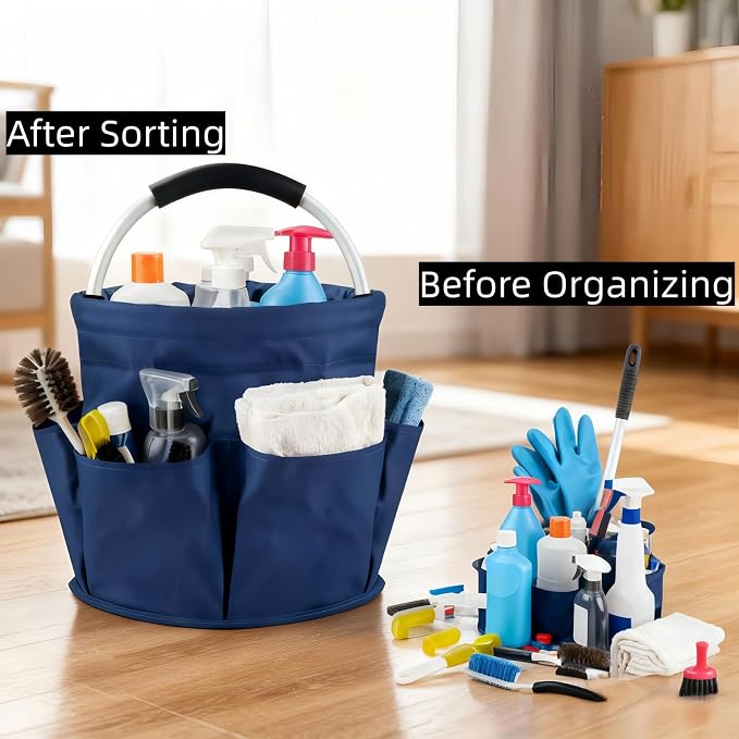 17L Collapsible Cleaning Caddy - Image 7