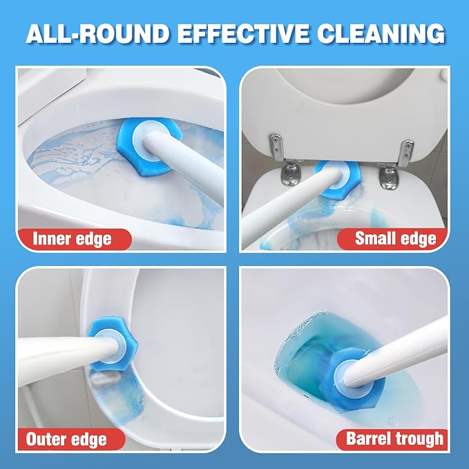 JEHONN Disposable Toilet Bowl Cleaner Wand - Image 3