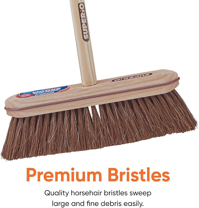Superio Kitchen and Home Horsehair Broom - Image 4