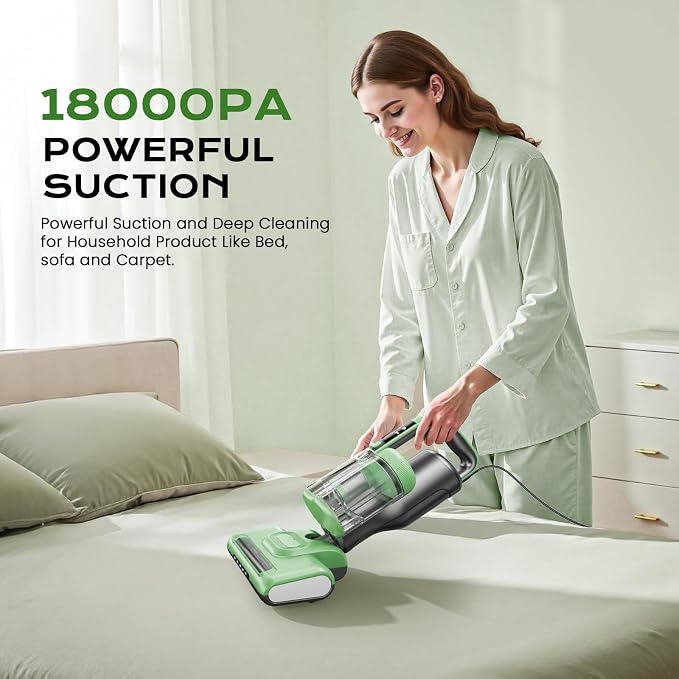 Mattress Vacuum Cleaner Bed Vacuum Versatile Handheld Vacuums - Image 2