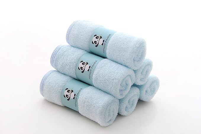 HIPHOP PANDA Baby Washcloths, Rayon Made from Bamboo - Image 3