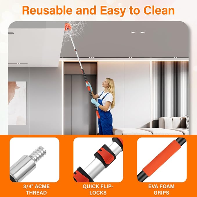 26FT High Reach Duster Cleaning Kit - Image 4