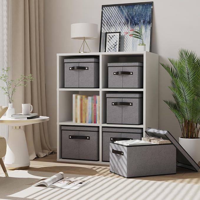 Clothing Storage Bins, Blanket Baskets - Image 2