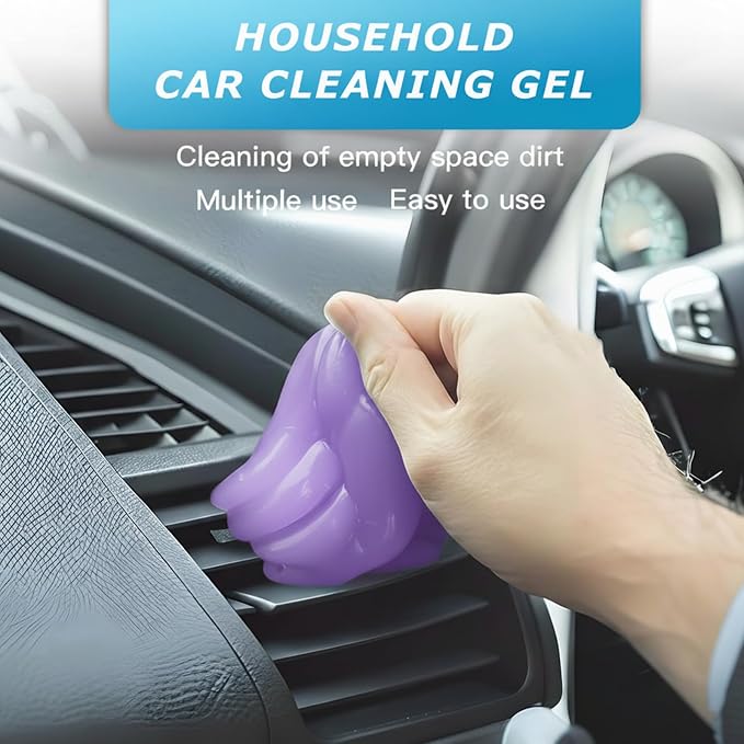 Car Cleaning Gel, Reusable Car Cleaning Putty - Image 2