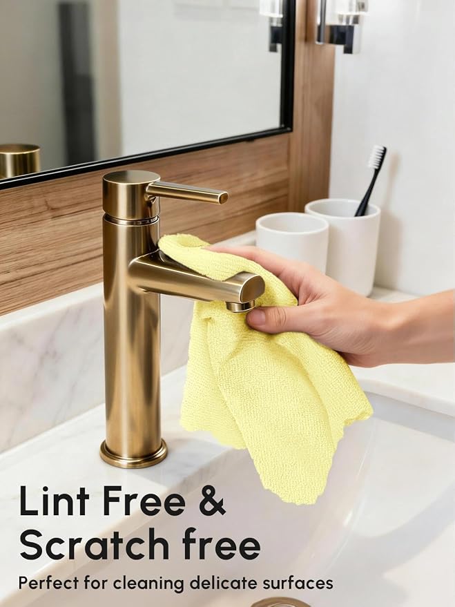 Microfiber Cleaning Cloths Roll, 75 Pack Tear Away Microfiber Towels Roll - Image 4
