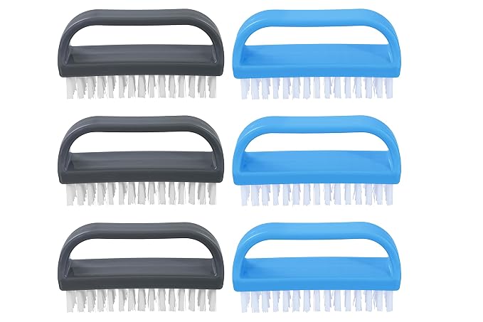 Nail Brush for Cleaning Fingernails, Nail Scrubber Brush, Toe Foot Hands by Superio