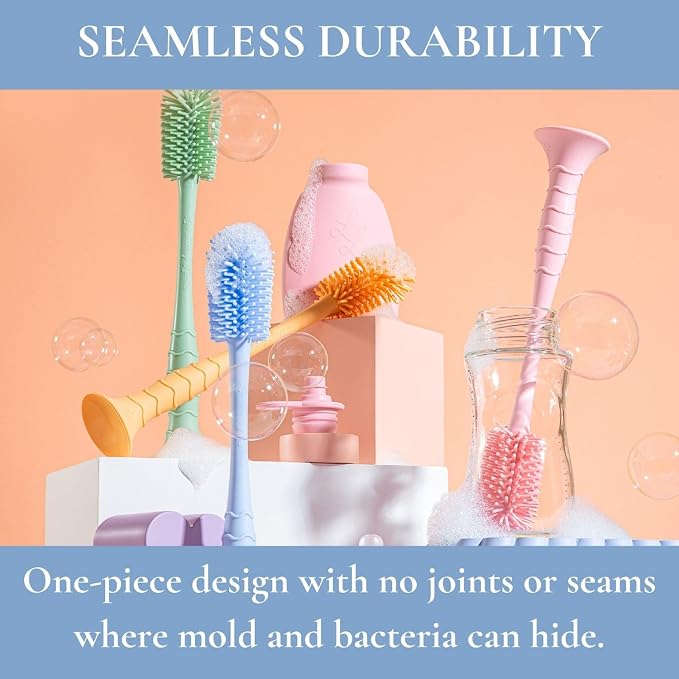 Nontoxic Silicone Bottle Brush - Image 3