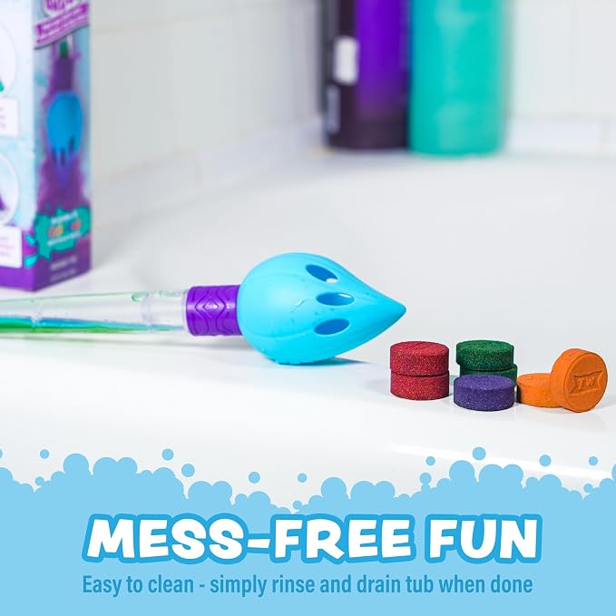 Tub Works® Bath Color Brush™ Kids Bath Bomb Set | Nontoxic & Fragrance-Free | - Image 8