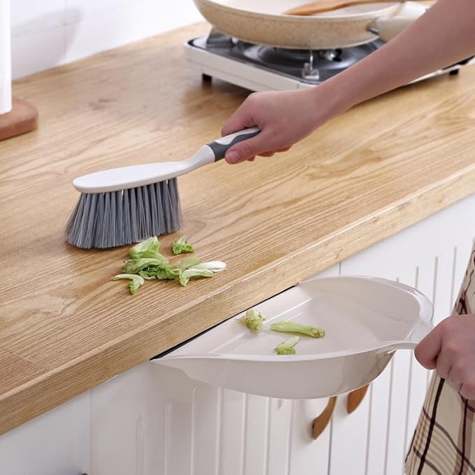 Small Tabletop Cleaning Dustpan Set, Dust Pans - Image 5