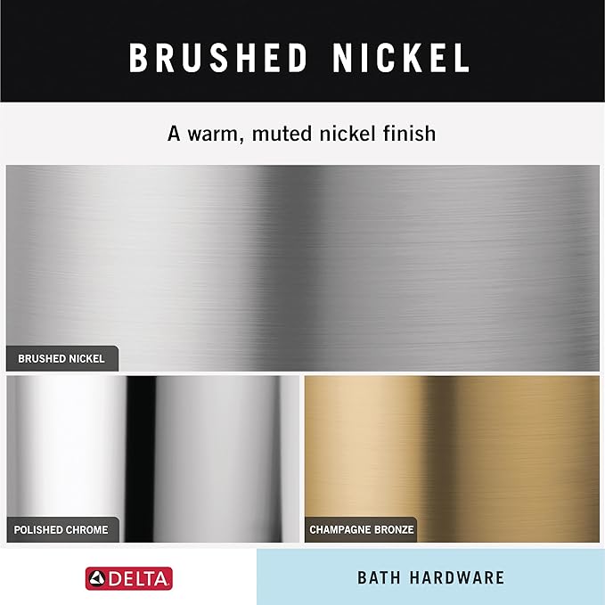 Delta Porter Hand Towel Holder SpotShield Brushed Nickel Towel Racks - Image 6