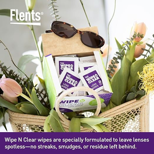Flents Lens Wipes, Wipe 'N Clear, Pre-Moistened, Streak-Free, Safe - Image 4