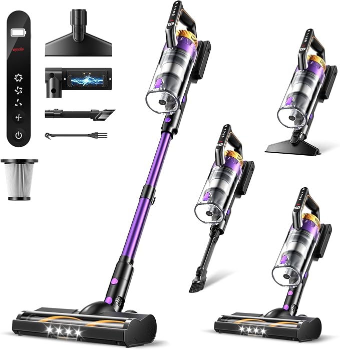 Cordless Vacuum Cleaner, 580W/48Kpa Vacuum Cleaners by Unknown